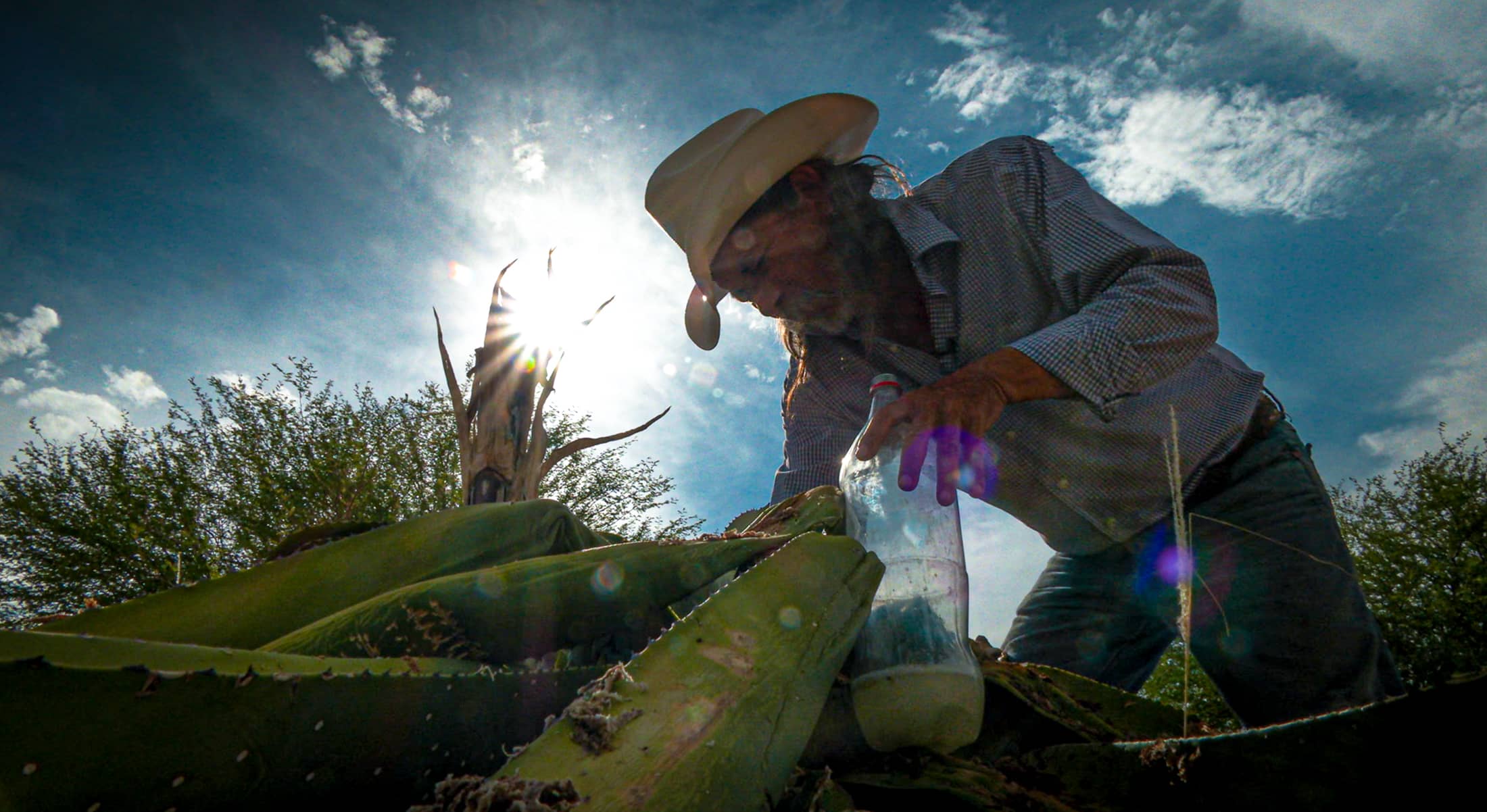Juan Gamboa. Productor agrario que se quedó sin agua, en General Cepeda, Coahuila.